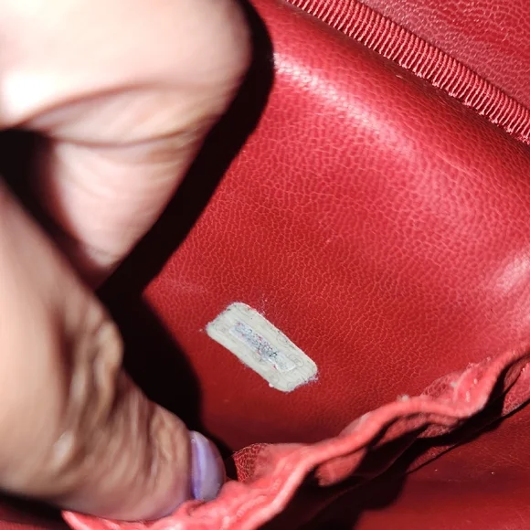 Chanel Red Vanity Bag - Picture 10 of 11